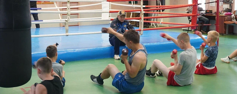 Летние тренировки бокс